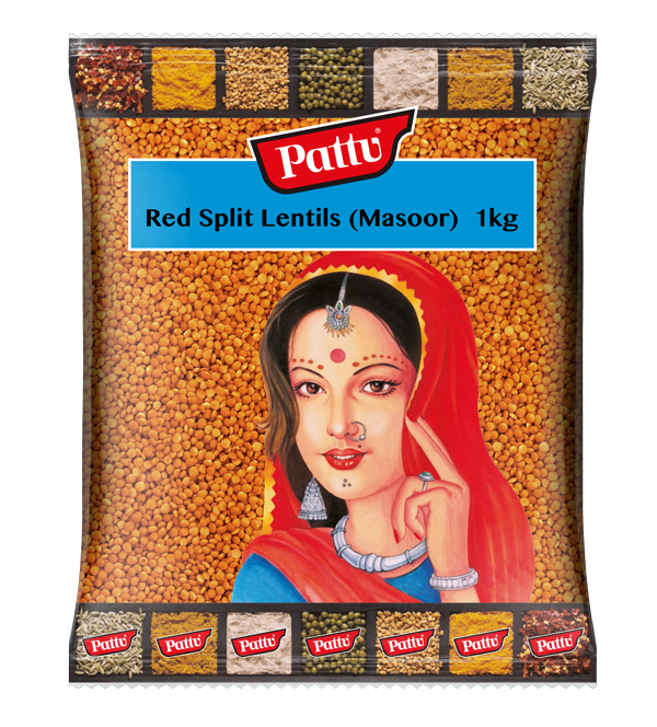 Red Split Lentils (Masoor) - Sabrini Foods