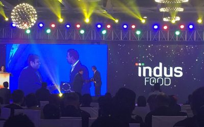 Recognition Award at Indus Food 2020