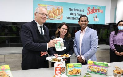 Prime Minister visits Sabrini Foods